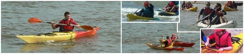 kayak de mer à omaha beach